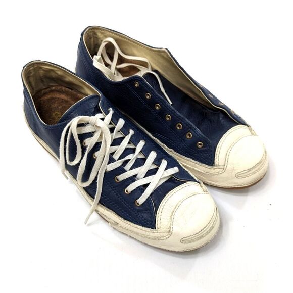 Vintage Jack Purcell Leather Converse - Picture 8 of 11